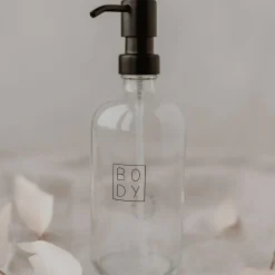 Eulenschnitt Seifenspender Body Klarglas 500 ml