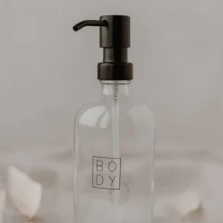 Eulenschnitt Seifenspender Body Klarglas 500 ml