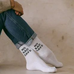 Eulenschnitt Socken No bad days Größe 35-38