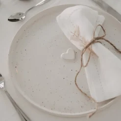 Eulenschnitt Speiseteller Calma Herz