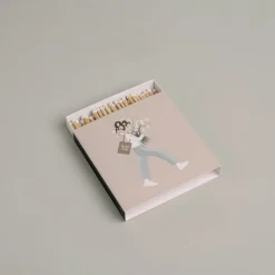 Eulenschnitt Streichhölzer Blumenmädchen