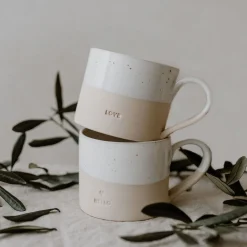 Eulenschnitt Tasse Hello