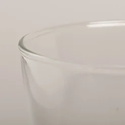 Eulenschnitt Trinkglas Smiley schwarz