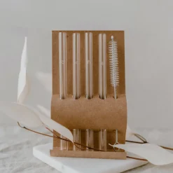 Eulenschnitt Trinkhalme Sommer 4er-Set