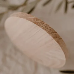 Eulenschnitt Untersetzer aus Eiche Wine Lover