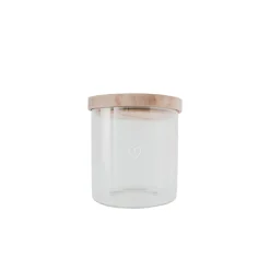 Eulenschnitt Vorratsglas Herz weiß 13 cm