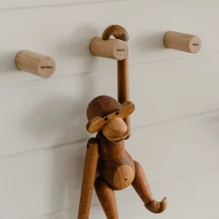 Eulenschnitt Wandhaken Familie 3er Set