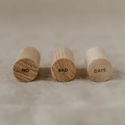 Eulenschnitt Wandhaken No bad days 3er Set