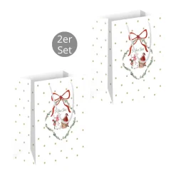 Geschenktüte Frohes Fest 2er-Set