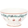Greengate French Bowl Juana weiß groß