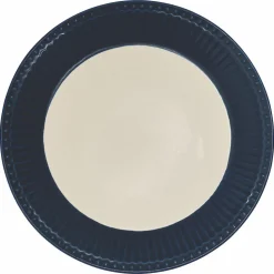 Greengate Frühstücksteller Alice Dunkelblau