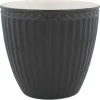 Greengate Latte Cup Alice dunkelgrau