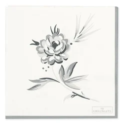 Greengate Papierserviette Auslaug weiß