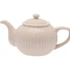 Greengate Teekanne Alice cremefarben
