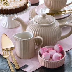 Greengate Teekanne Alice cremefarben