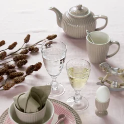 Greengate Teekanne Alice cremefarben