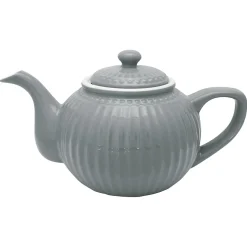 Greengate Teekanne Alice steingrau