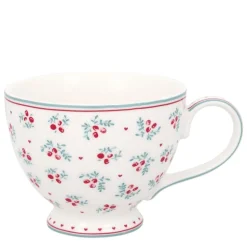 Greengate Teetasse Belia weiß