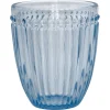 Greengate Wasserglas Alice hellblau