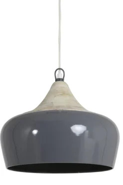 Hängeleuchte Damaris 34 cm grau