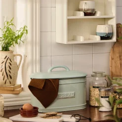 Ib Laursen Brotbox oval hellblau