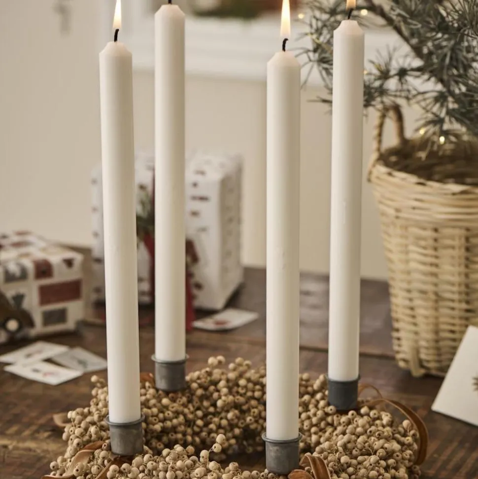 ib_laursen_erset_adventsk_SKUBTHEoxhejD_0.webp IB Laursen 4er-Set Adventskerzen 1 - 4 weiß