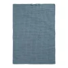 Ib Laursen Handtuch gestrickt staubig blau