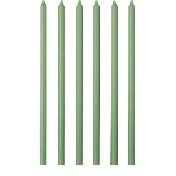 Ib Laursen hohe Stabkerzen Hege green tea 6er-Set