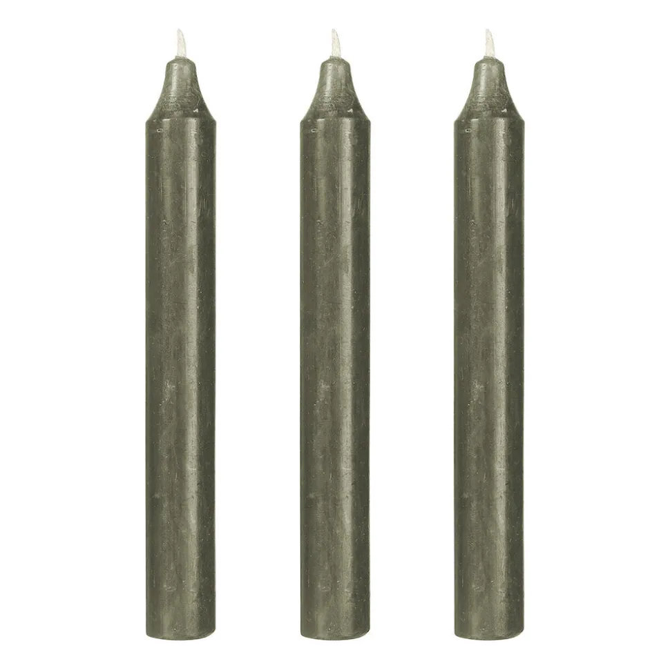 ib_laursen_kerze_rustikal_SKUTUZpcBubqI_0.webp Ib Laursen Kerze rustikal waldgrün 3er Set