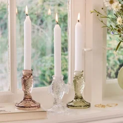 Ib Laursen Kerzenhalter Fisch kupferfarben