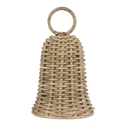 Ib Laursen Rattan-Glocke Cane zum Hängen naturfarben klein
