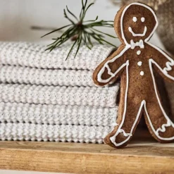 Ib Laursen Spüllappen gestrickt butter cream