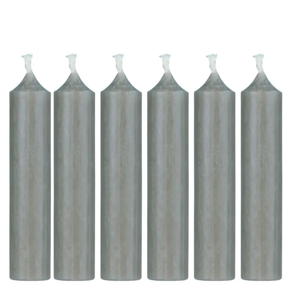 ib_laursen_stabkerze_rust_SKUEfh08Q1P5C_0.webp Ib Laursen Stabkerze rustikal hellgrau 6er-Set
