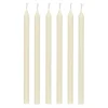 Ib Laursen Stabkerzen Hege schmal cremefarben 6er-Set