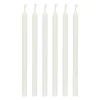 Ib Laursen Stabkerzen Hege schmal weiß 6er-Set