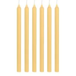 Ib Laursen Stabkerzen Hege schmal lemonade 6er-Set