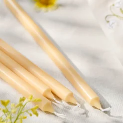 Ib Laursen Stabkerzen Hege schmal lemonade 6er-Set