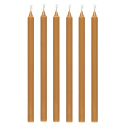 Ib Laursen Stabkerzen Hege schmal honigfarben 6er-Set