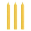 Ib Laursen Stabkerzen Rustikal Gelb 3er-Set
