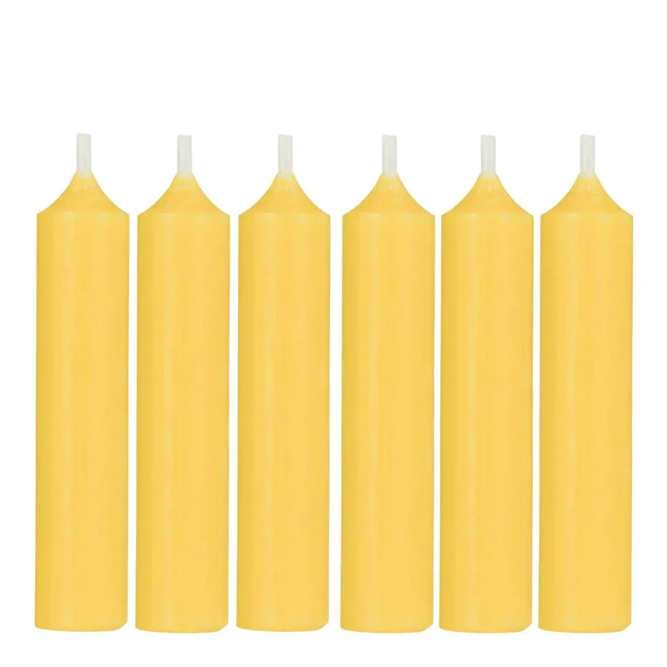 ib_laursen_stabkerzen_rus_SKUO7ddg56wVn_0.webp Ib Laursen Stabkerzen Rustikal Gelb 6er-Set