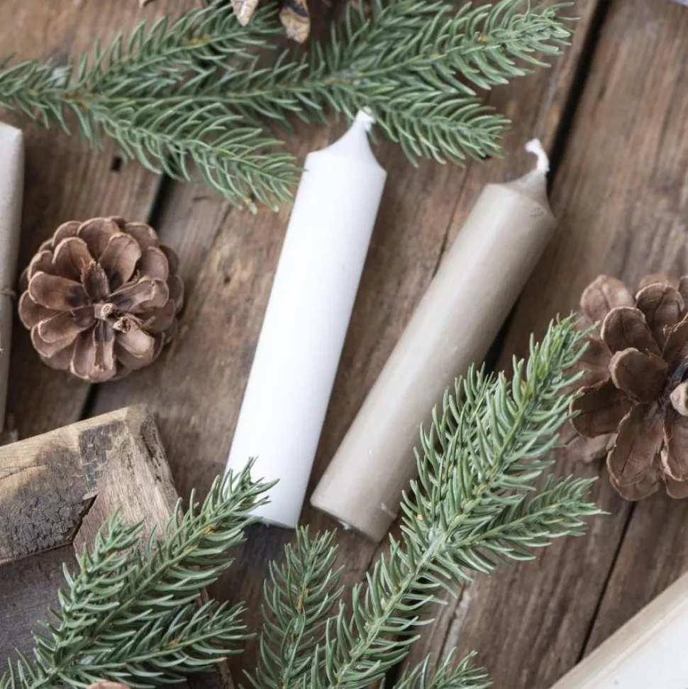 ib_laursen_stabkerzen_rus_SKUk6UUDlPmE8_2.webp IB Laursen Stabkerzen Rustikal Weiß 6er-Set