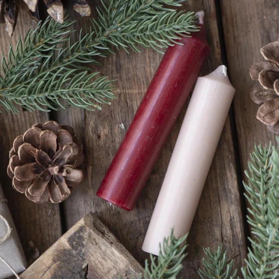 ib_laursen_stabkerzen_rus_SKUrcJeFYNWHr_1.webp IB Laursen Stabkerzen Rustikal Bordeaux Rot 6er-Set