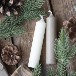 IB Laursen Stabkerzen Rustikal Altrosa 6er-Set