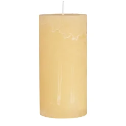 Ib Laursen Stumpenkerze rustikal lemonade mittel