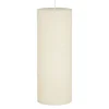 Ib Laursen Stumpenkerze rustikal cremefarben 18 cm