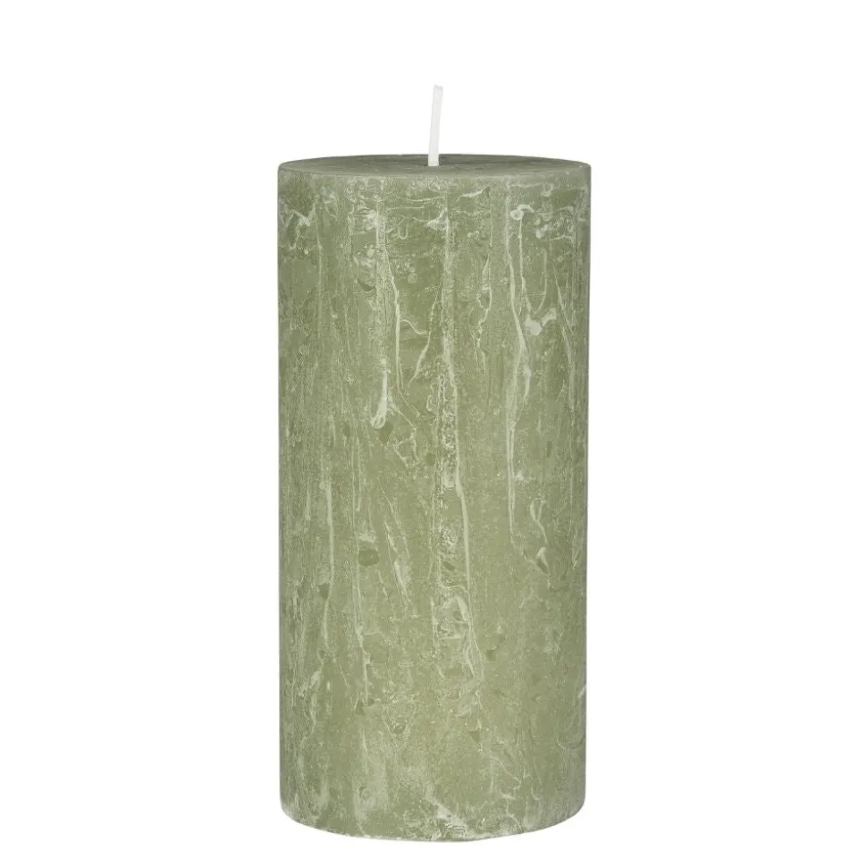 ib_laursen_stumpenkerze_r_SKUmvD6P2c9nb_0.webp Ib Laursen Stumpenkerze rustikal Green Tea 14 cm