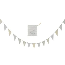 Ib Laursen Tasche mit Fahnengirlande