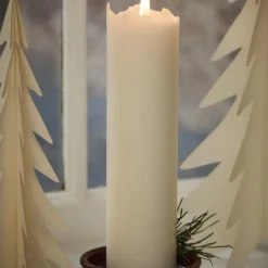 IB Laursen Weihnachtskerze 1 - 24 weiß