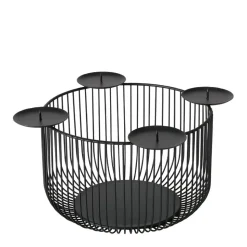 Kerzenleuchter Finn schwarz