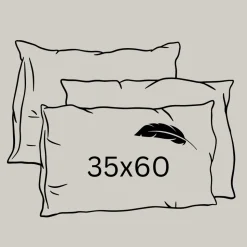 Kissenfüllung Gänse- und Entenfedern 35 x 60 cm